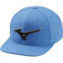Mizuno Tour Flat Snapback herr golfkeps, california blue