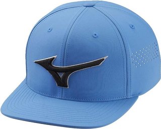 Mizuno Tour Flat Snapback herr golfkeps, california blue