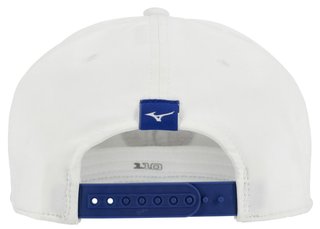 Mizuno Crossed Clubs Snapback golfkeps, vit