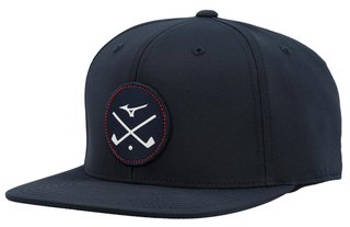 Mizuno Crossed Clubs Snapback golfkeps, navy
