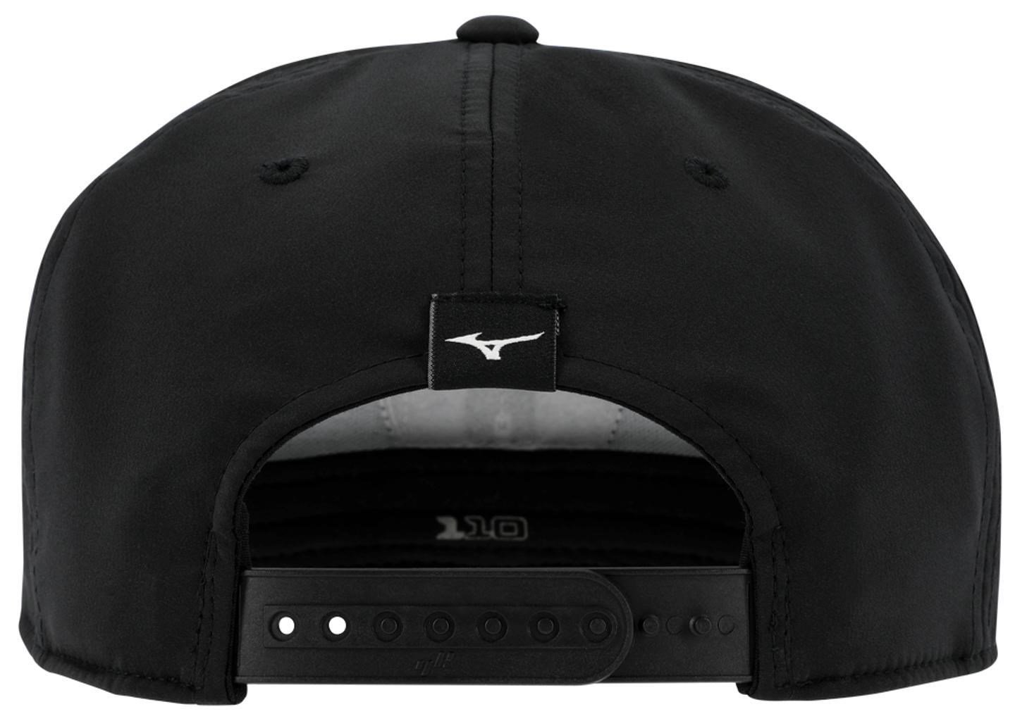 Mizuno Crossed Clubs Snapback golfkeps, svart