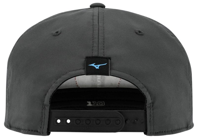 Mizuno Crossed Clubs Snapback golfkeps, charcoal