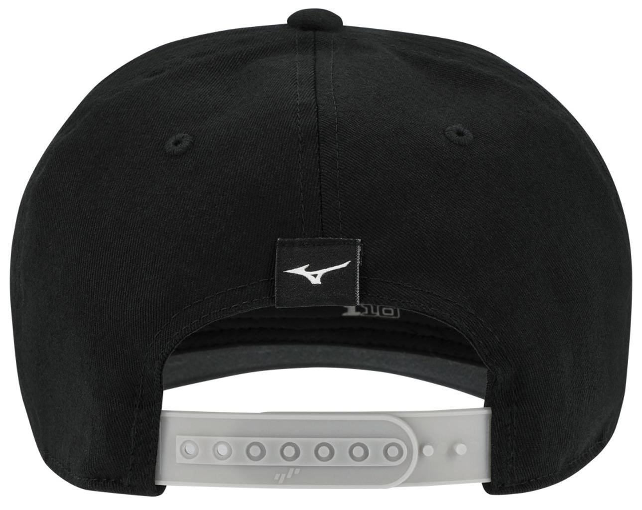 Mizuno Patch Snapback herr golfkeps, svart