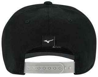 Mizuno Patch Snapback herr golfkeps, svart