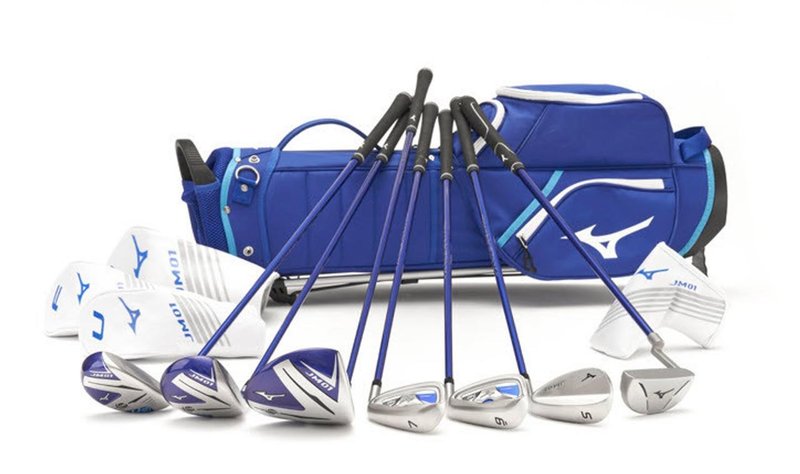 Mizuno JM01 120 5PC junior golfset, stål/grafit