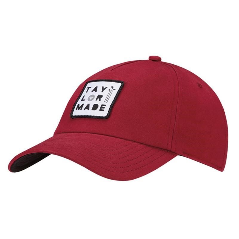 TaylorMade 5 panel golfkeps, röd