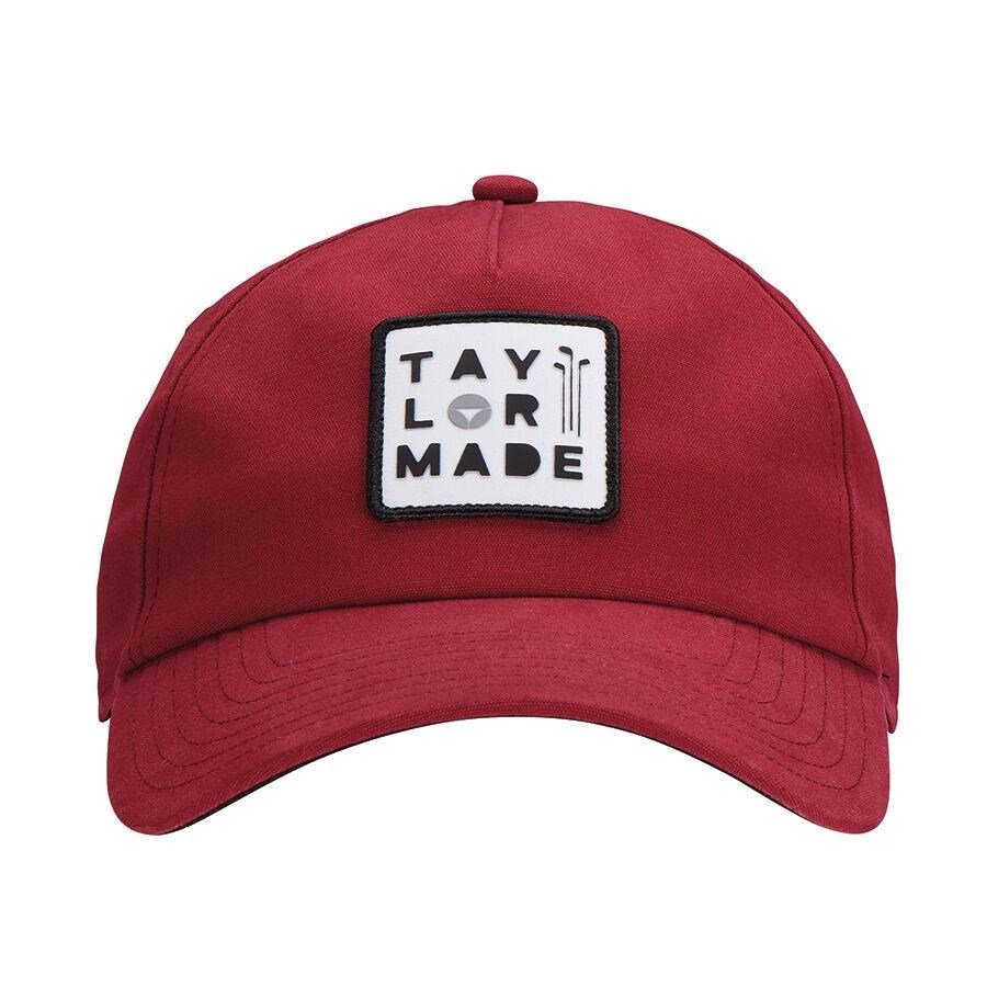 TaylorMade 5 panel golfkeps, röd