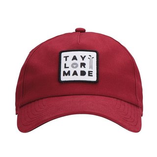 TaylorMade 5 panel golfkeps, röd