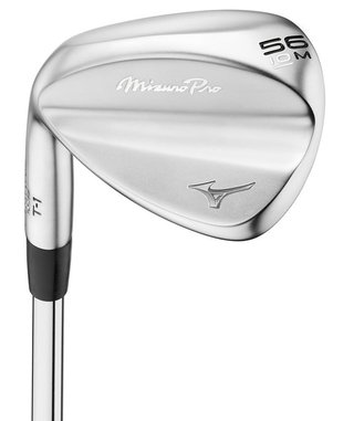 Mizuno Pro T-1 Soft White Satin wedge, stål