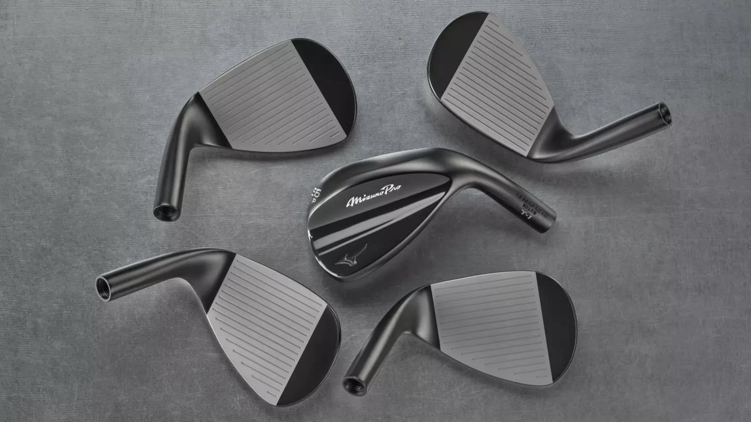 Mizuno Pro T-1 Black Ion wedge, stål