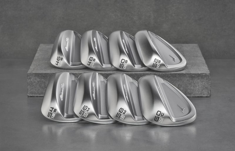 Mizuno Pro T-3 Soft White Satin wedge, stål