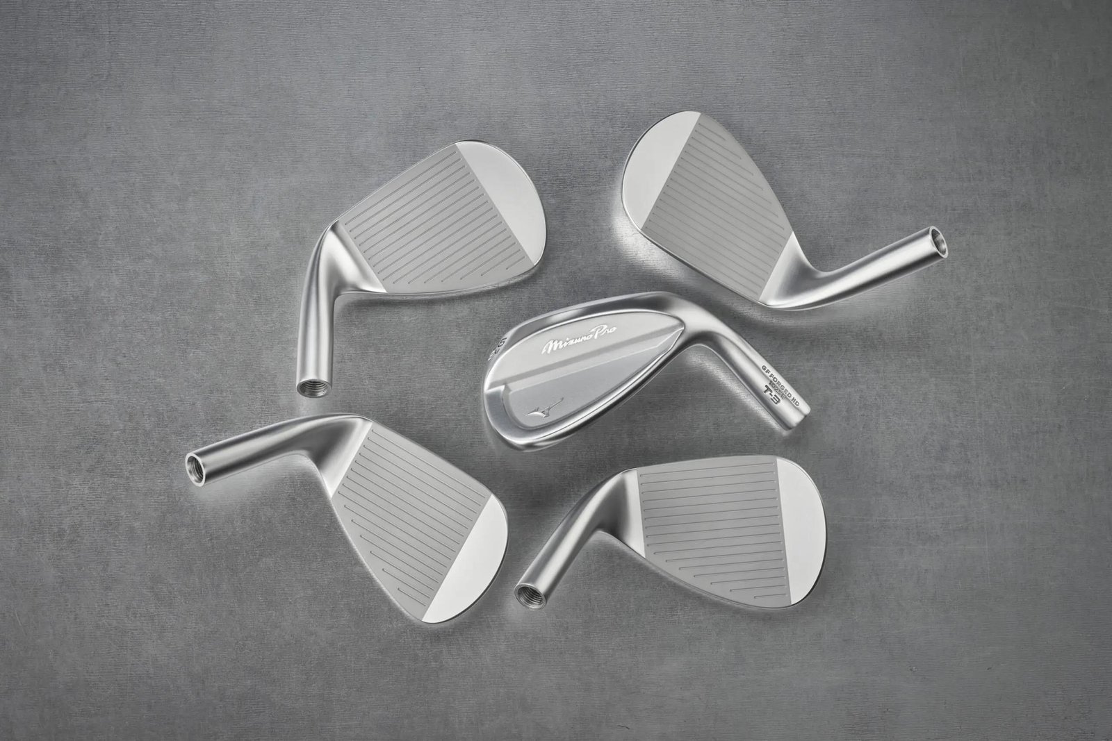 Mizuno Pro T-3 Soft White Satin wedge, stål