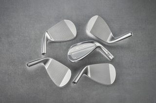 Mizuno Pro T-3 Soft White Satin wedge, stål