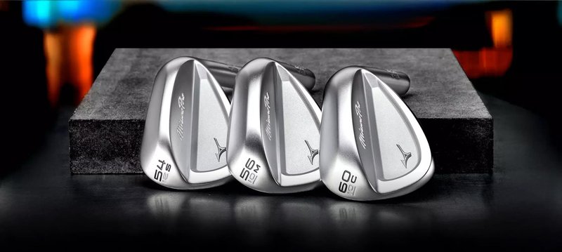 Mizuno Pro T-3 Soft White Satin wedge, stål