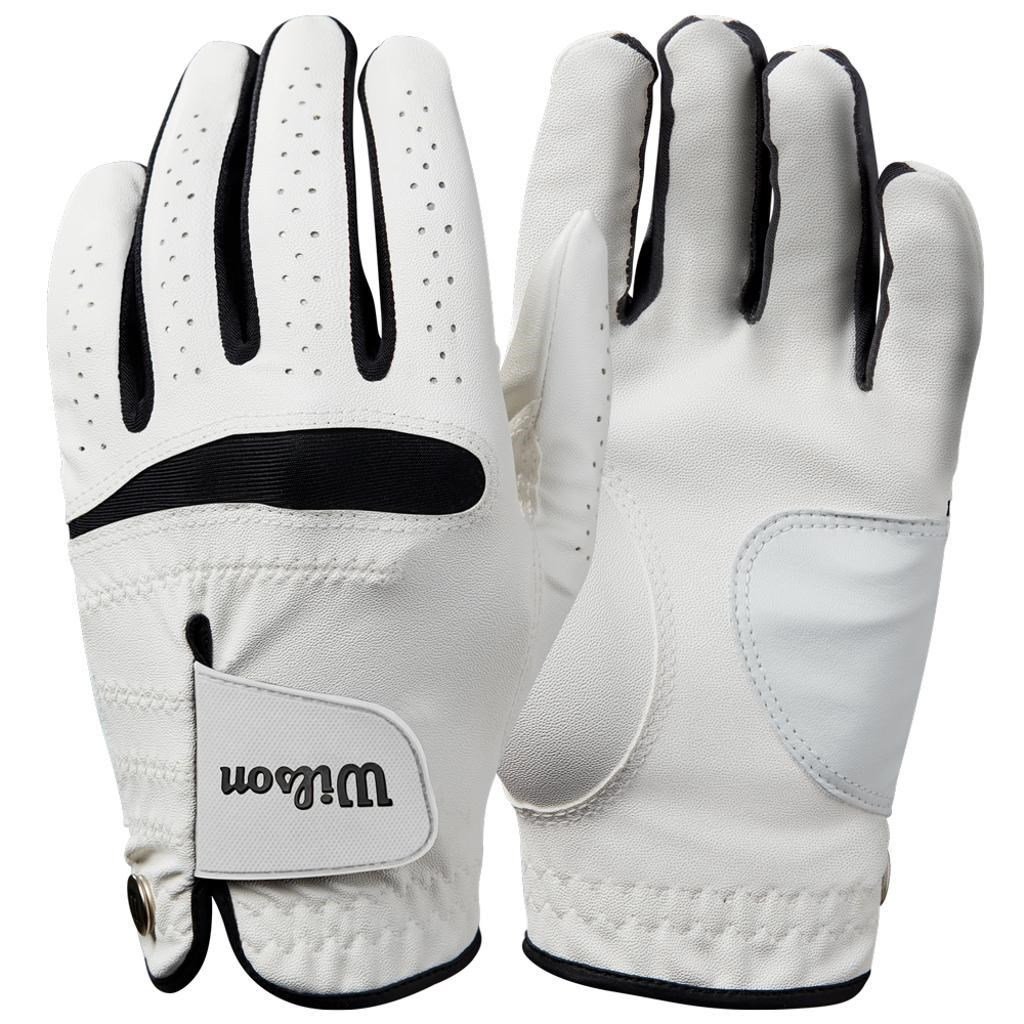 Wilson Feel Plus herr golfhandske, vit