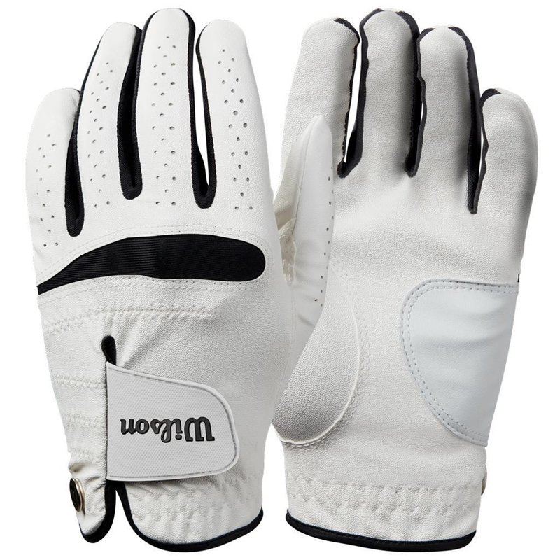Wilson Feel Plus herr golfhandske, vit