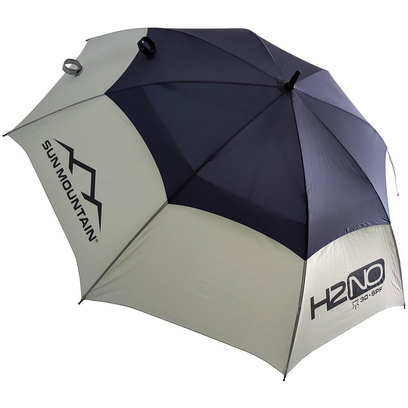 Sun Mountain H2NO 30SPF paraply 68", nickel/cadet