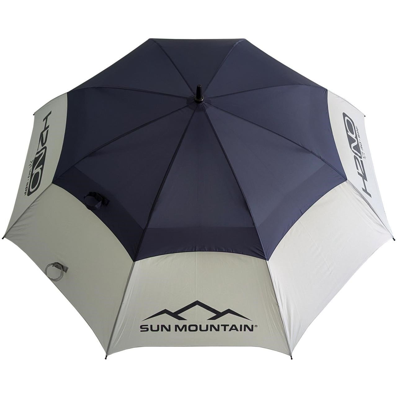 Sun Mountain H2NO 30SPF paraply 68", nickel/cadet
