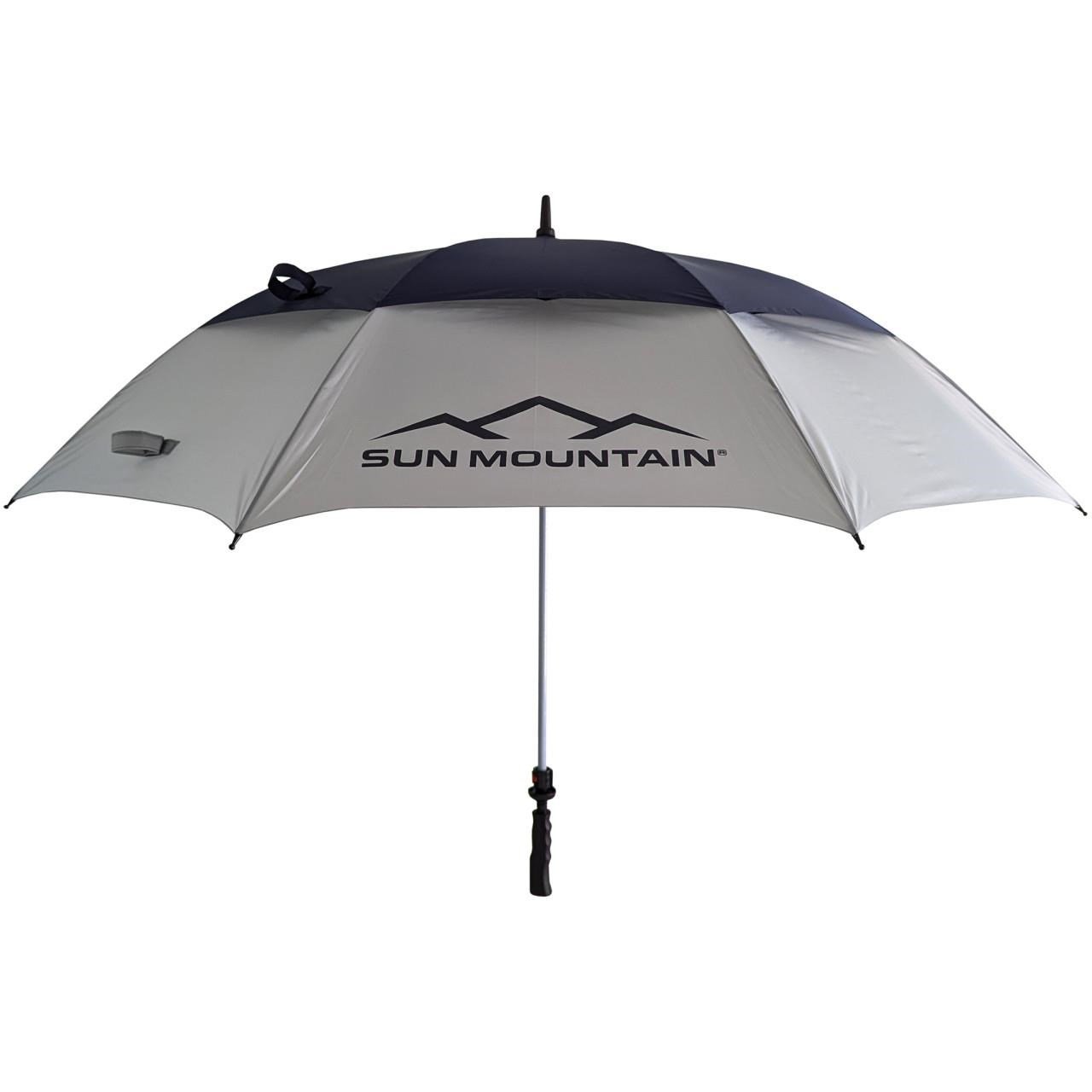Sun Mountain H2NO 30SPF paraply 68", nickel/cadet
