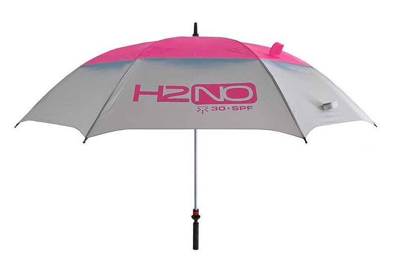Sun Mountain H2NO 30SPF paraply 68", het rosa/kadet