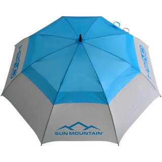 Sun Mountain H2NO 30SPF paraply 68", surf/cadet