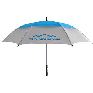 Sun Mountain H2NO 30SPF paraply 68", surf/cadet