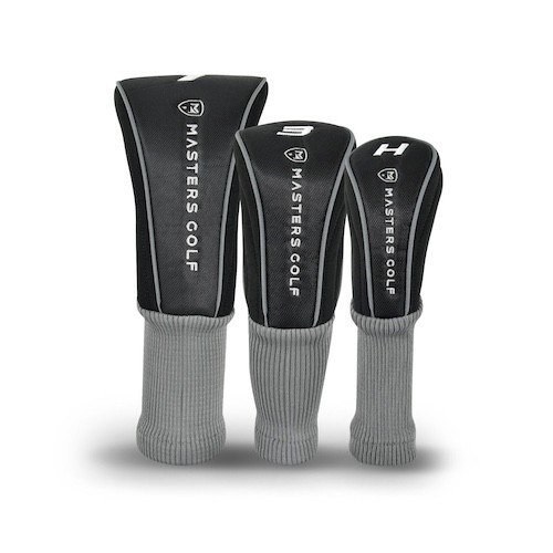 Masters GX1 Gts herr golf set, stål, MLH + stand bag, svart/grå/vit