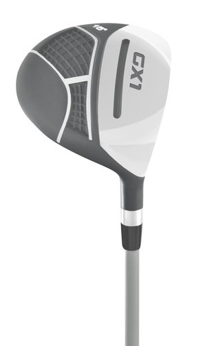 Masters GX1 dam golfset, grafit + cart bag