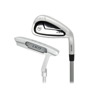 Masters GX1 ladies halvt golfset, grafit + cart bag