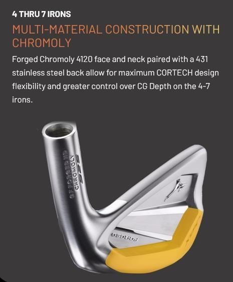 Mizuno JPX 925 Forged herr järnset, stål