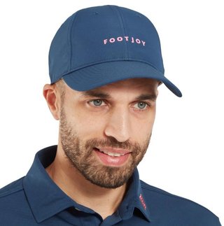 FootJoy Fashion herr golfkeps, dark denim/pink lemonade