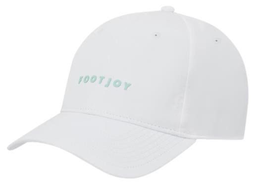 FootJoy Fashion golf cap, herr kšiltovka, vit/pistachio