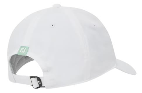 FootJoy Fashion golf cap, herr kšiltovka, vit/pistachio