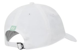 FootJoy Fashion golf cap, herr kšiltovka, vit/pistachio