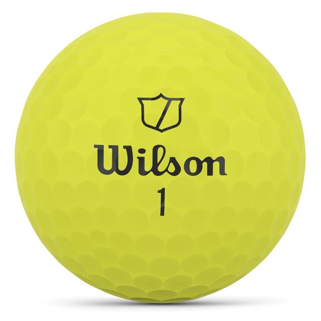 Wilson Staff Model golfbollar 2025, gula