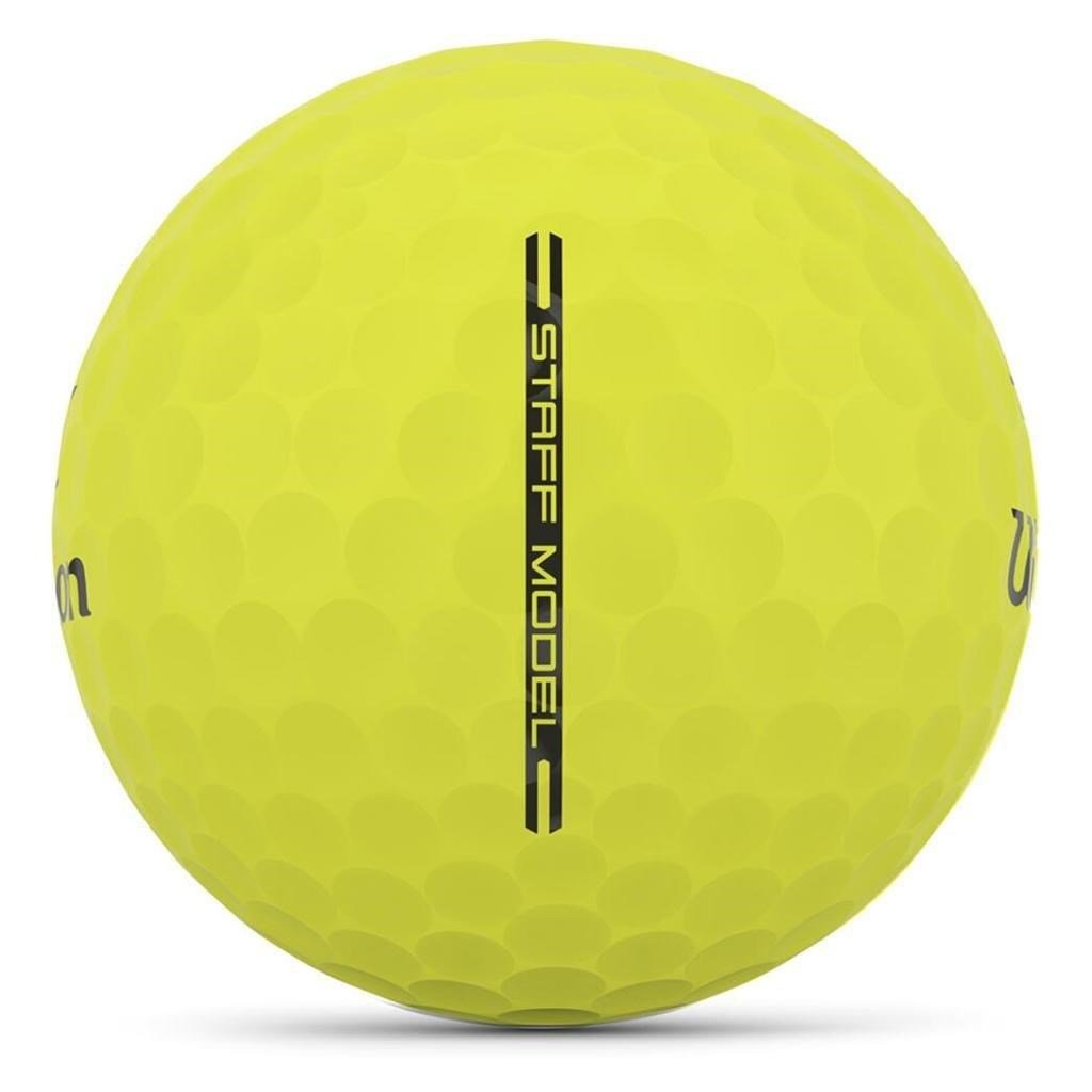 Wilson Staff Model golfbollar 2025, gula