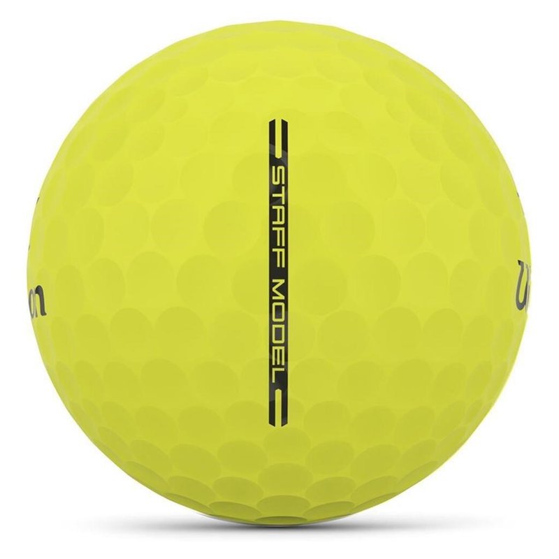 Wilson Staff Model golfbollar 2025, gula