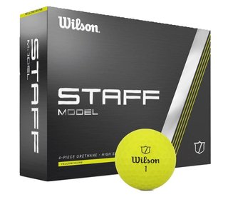 Wilson Staff Model golfbollar 2025, gula