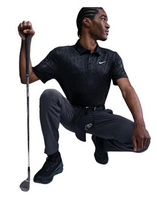 Nike Tour herr polo, antracit/vit