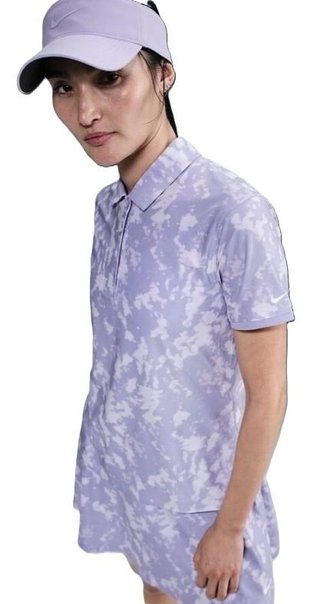 Nike Dri-Fit Victory dam polo, lilac ice/white