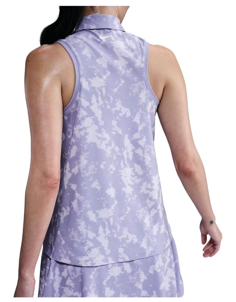 Nike Dri-Fit Victory dam polo, lilac ice/white