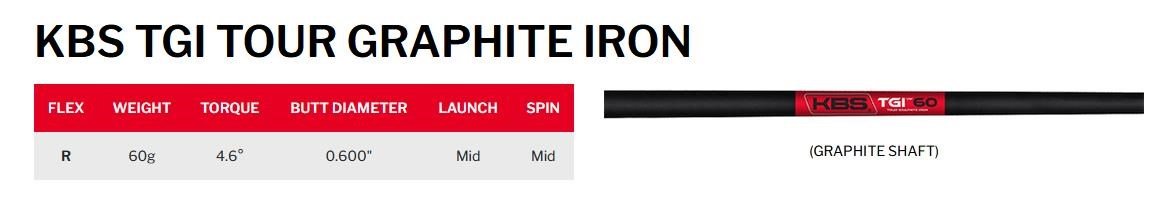 Srixon ZXi5 herr järnset, grafit