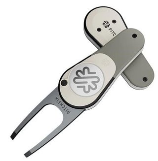 Pitchfix Icon divotverktyg, gun metal