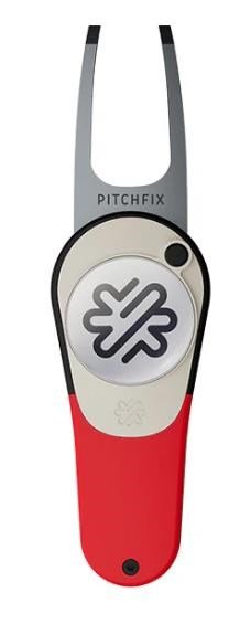 Pitchfix Icon divotverktyg, röd