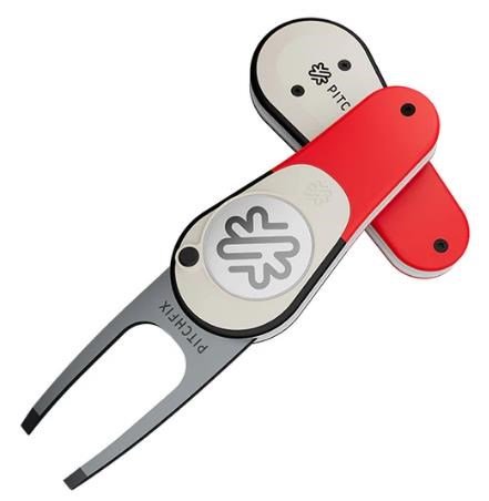 Pitchfix Icon divotverktyg, röd