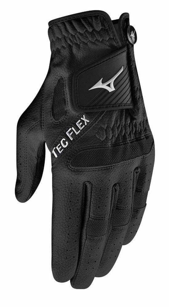 Mizuno TecFlex golfhandske herr, svart