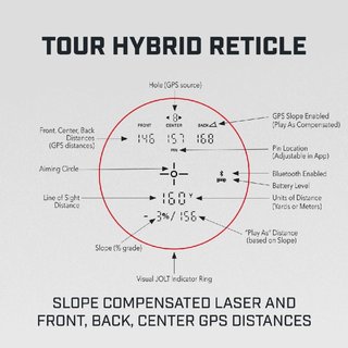 Bushnell Tour Hybrid laser avståndsmätare (Slope)