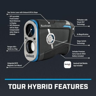 Bushnell Tour Hybrid laser avståndsmätare (Slope)