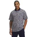 Under Armour Matchplay Printed herr polo, blå/flower