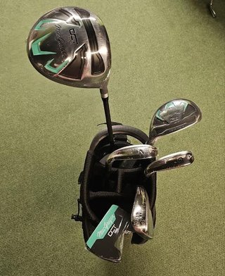 MacGregor DCT3000 dam golfset, grafit, cart bag